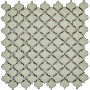 Мозаика из керамогранита Pixel mosaic Керамическая мозаика чип 35х40 мм сетка Pix624 29,5х29,5 см