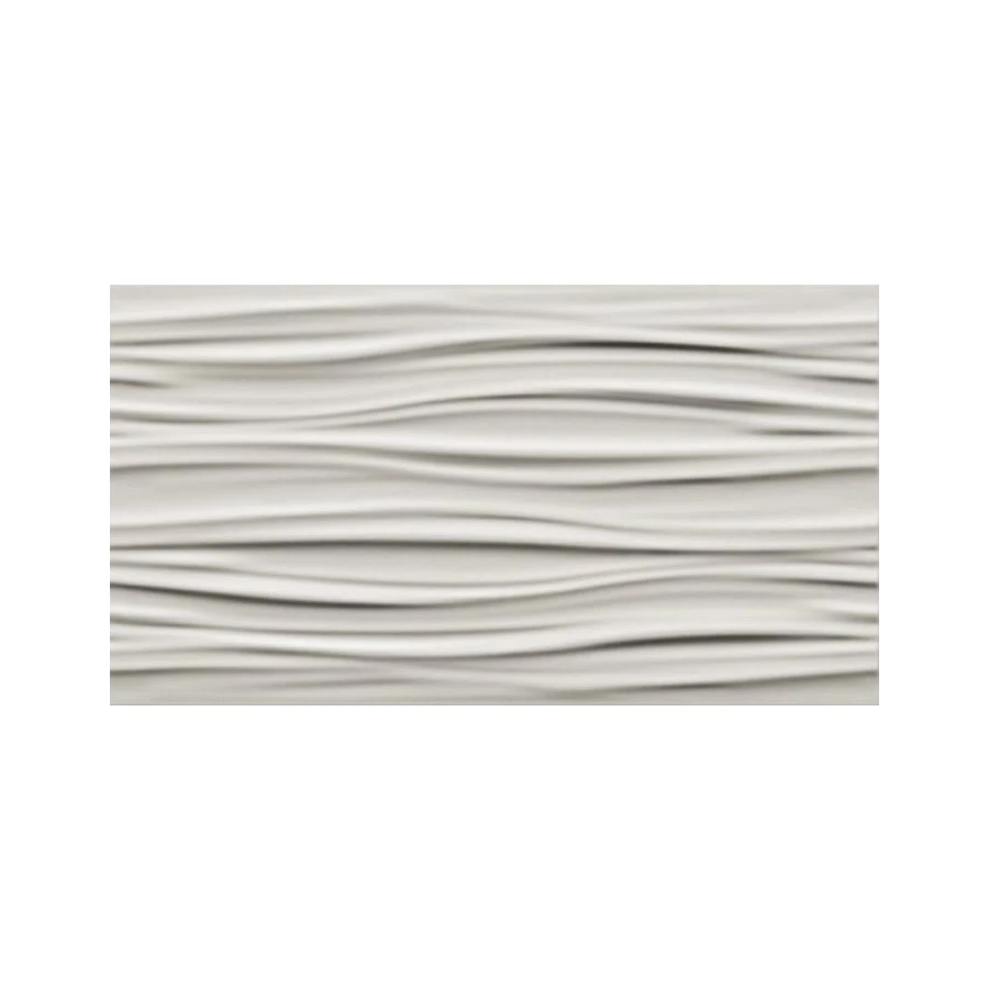 Керамическая плитка Atlas Concorde 3D White Curvy Matt/3Д Вайт Курви Матт 30,5x56 см