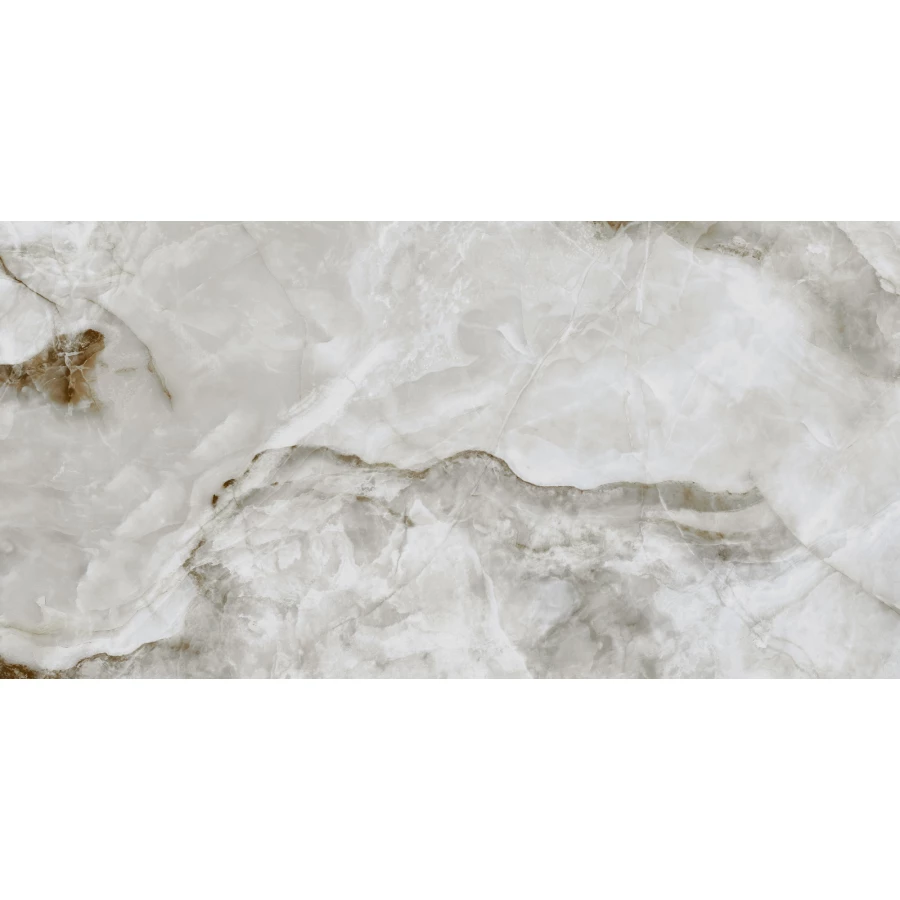 Керамогранит Bonaparte Amaris Soft Polish Light Rect светло-серый 120х60 см