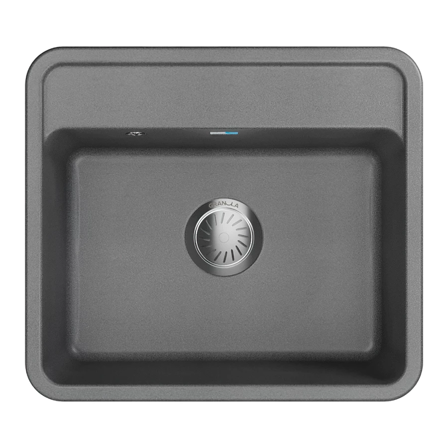 Кухонная мойка Granula Стандарт 5601 графит