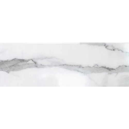 Плитка настенная Monopole Angelo Bianco Brillo Liso глянцевая белая 30х10 см