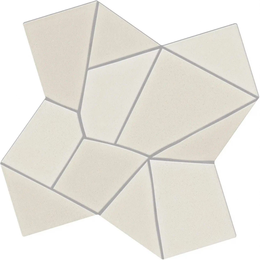 Керамогранит WOW Trencadis Gaudi Artic матовый белый 134258 25.5x25.5 см