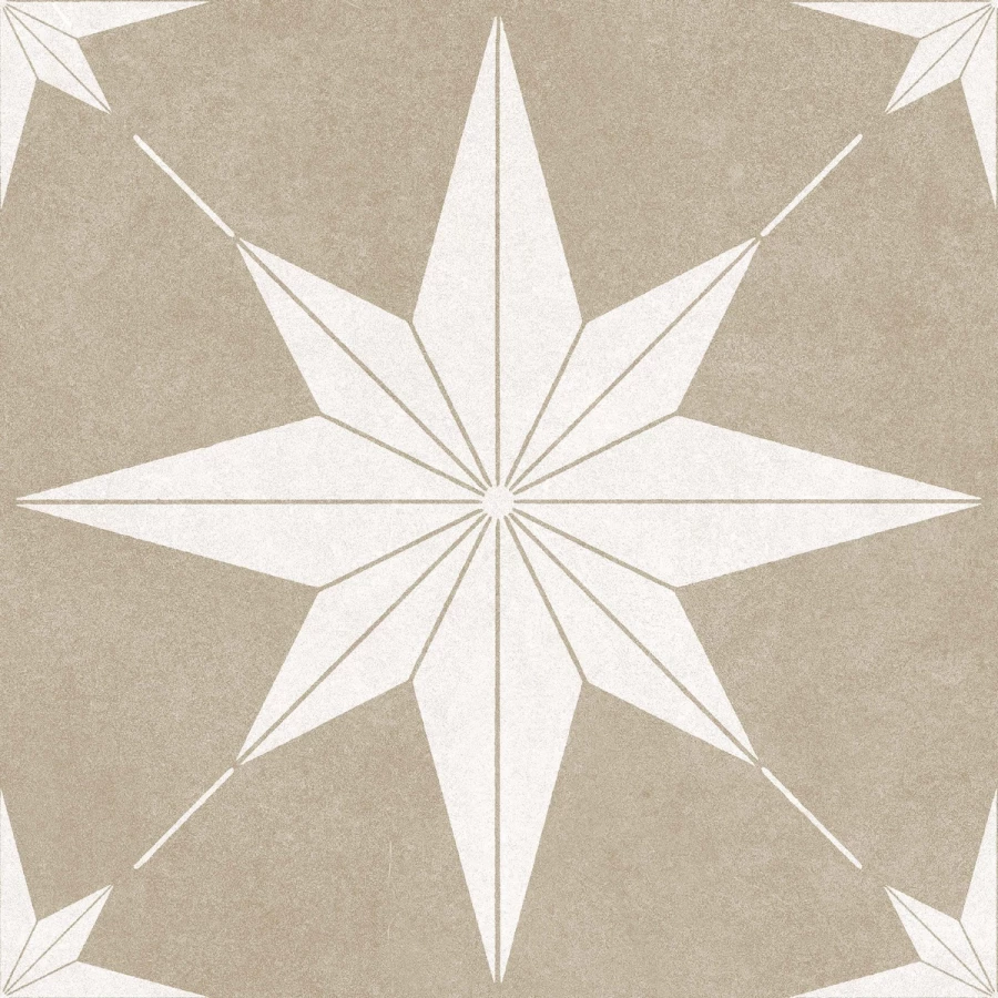 Керамогранит Motto Levels Sand Decor 1024 матовый бежевый N100082 20x20 см