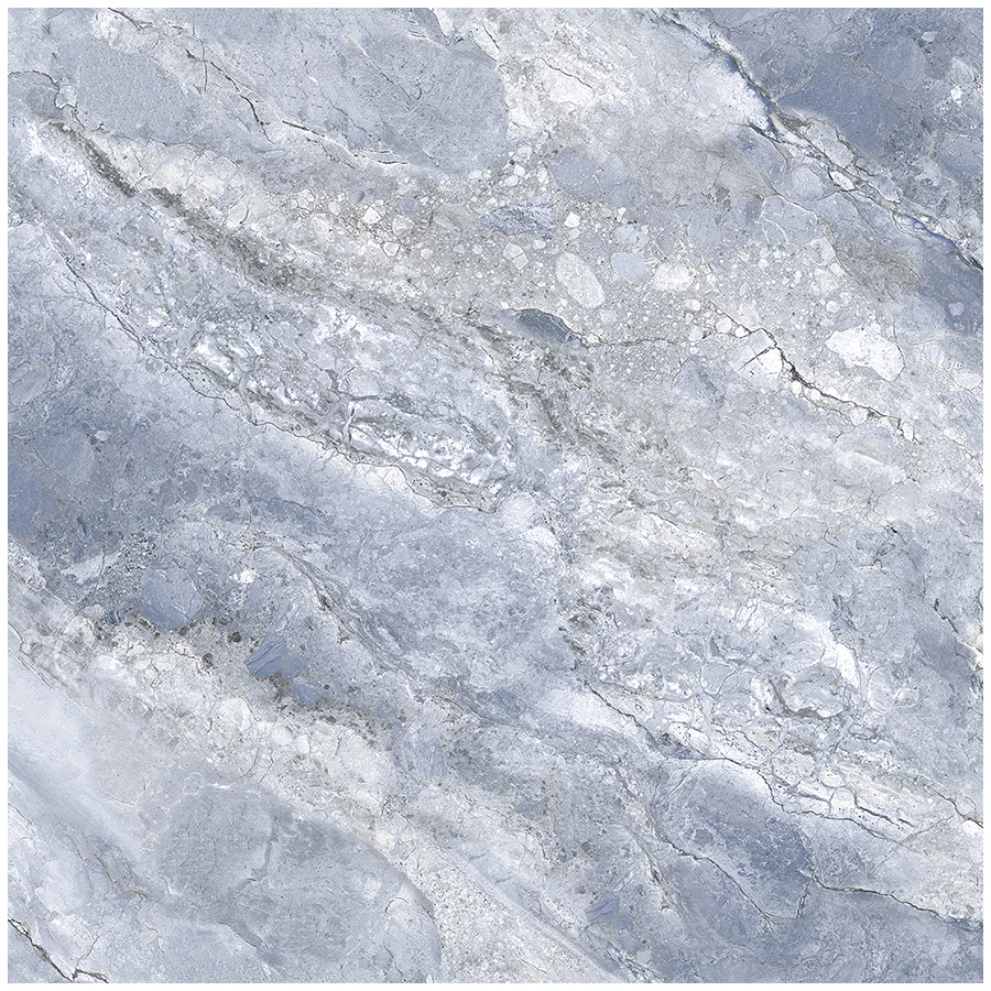 Керамогранит Ceradim Ocean Gorgeous Blue голубой Полированный 60х60 см