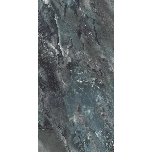 Керамогранит Belleza Malachite Agua High Glossy глянцевый синий 120х60 см