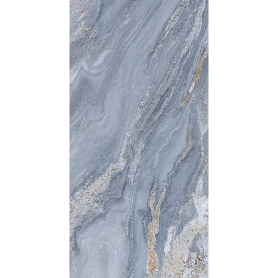 Керамогранит A-Ceramica Azul Bahia High Glos 7 mm глянцевый голубой 120х60 см