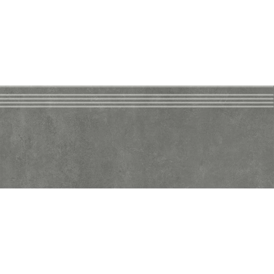 Ступень из керамогранита Kerama Marazzi Про Догана матовая серая DD841490R/GR 80х30 см