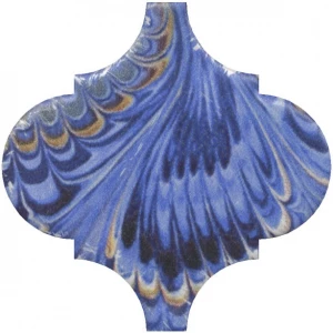 Плитка настенная Kerama Marazzi Арабески Венеция Декор матовый синий VT\A624\65000 6,5x6,5 см