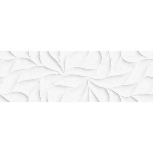 Плитка настенная Dogma Elegante Monte Bianco Vento Matt Rettificato матовая белая NEO93190 90x30 см