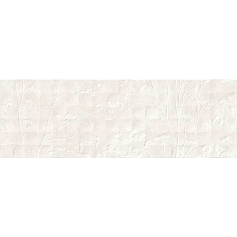 Плитка настенная Peronda Charme Wall Charme Bone Fleur R матовая белая 5087840655 100х33,3 см