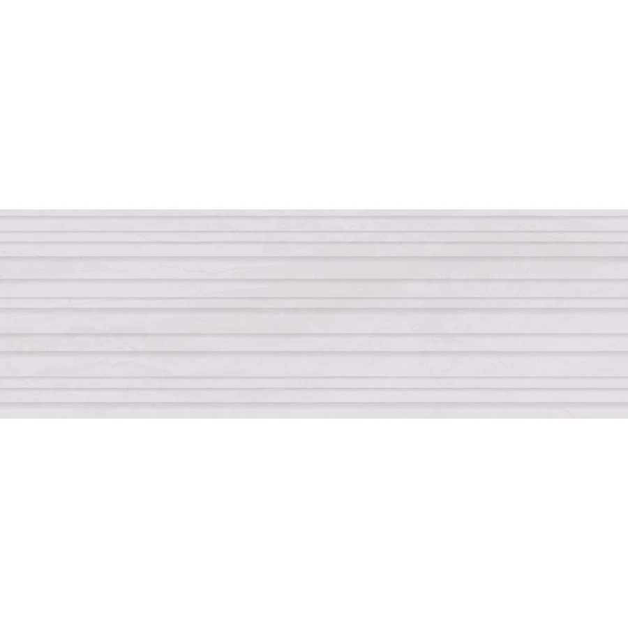 Плитка настенная Gravita Basalt Silver Decor матовая серая 90x30 см