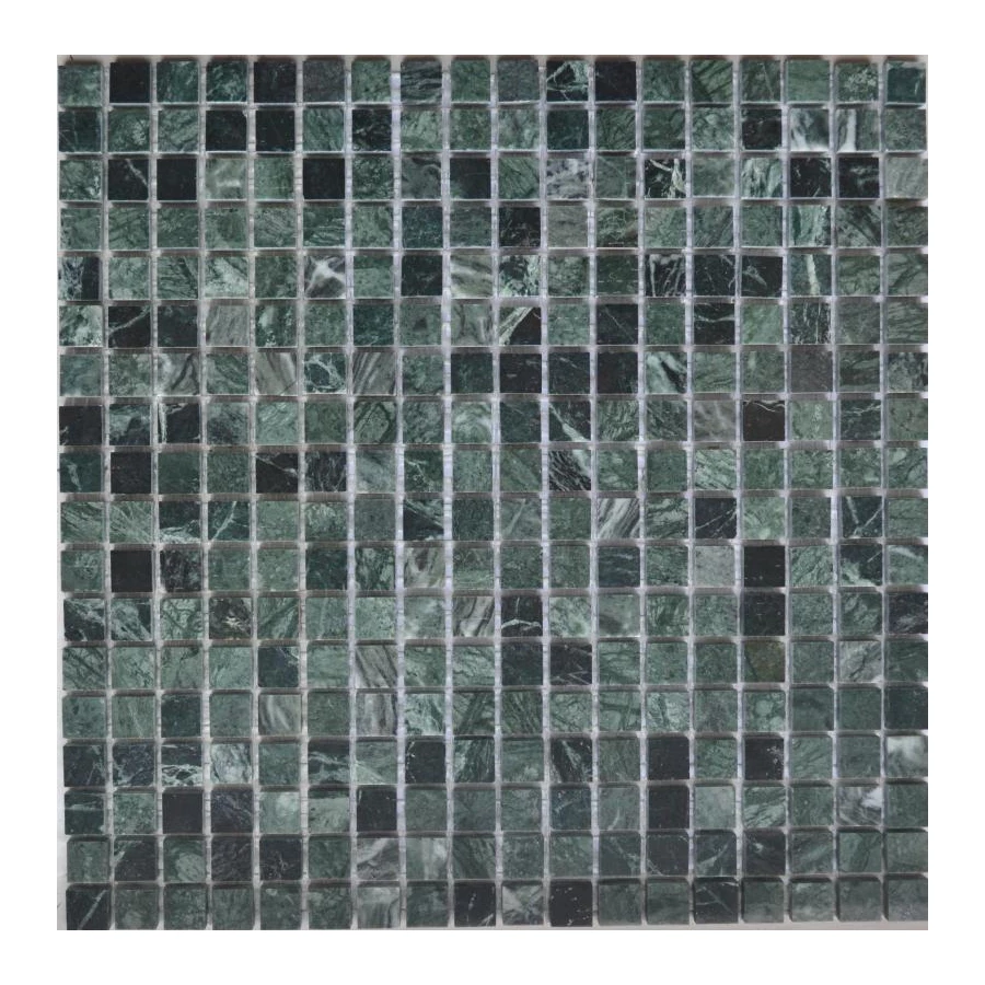 Мозаика Bonaparte Каменная мозаика Tivoli 15х15 зеленая 30,5х30,5 см