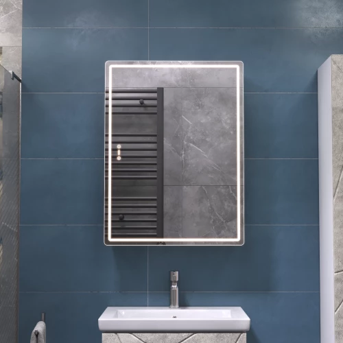 Зеркало шкаф Vigo Geometry Step 600 навесной 301 59.7x79 см