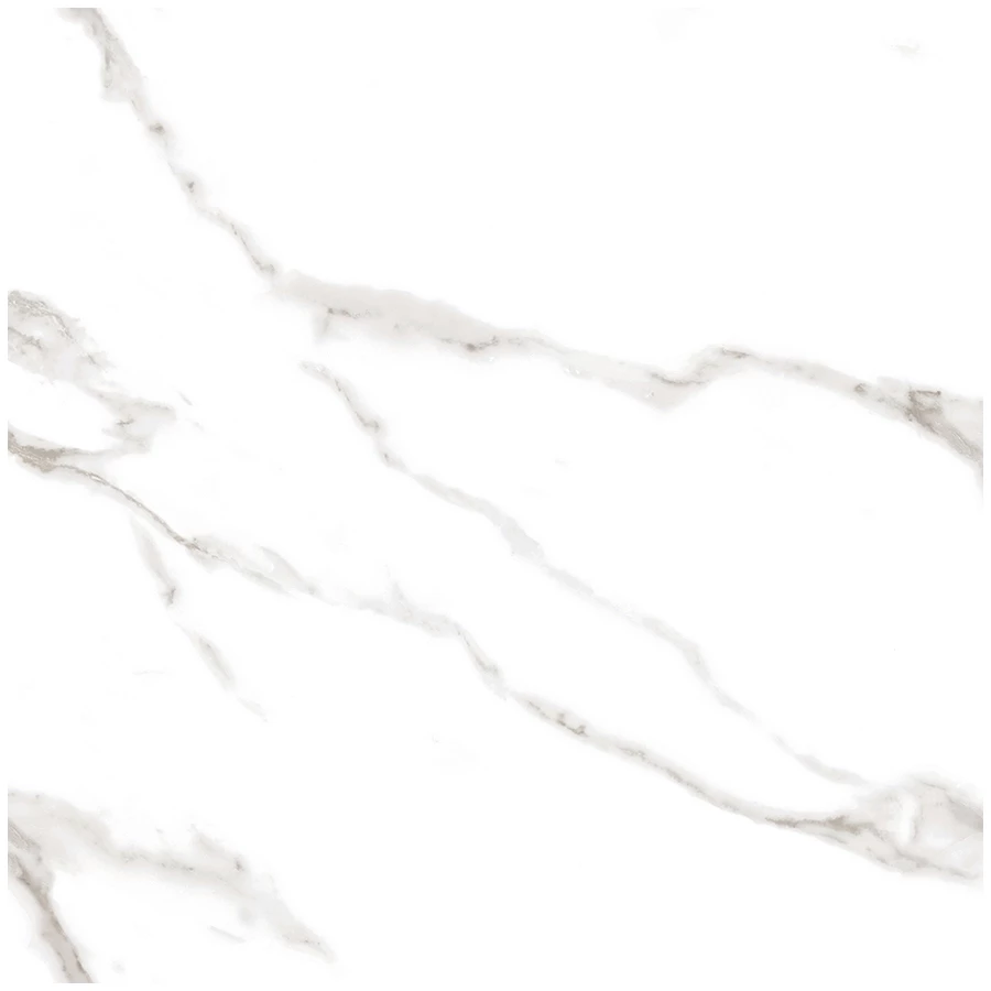 Керамогранит Ceradim Calacatta Sharp Silver белый Полированный 60х60 см