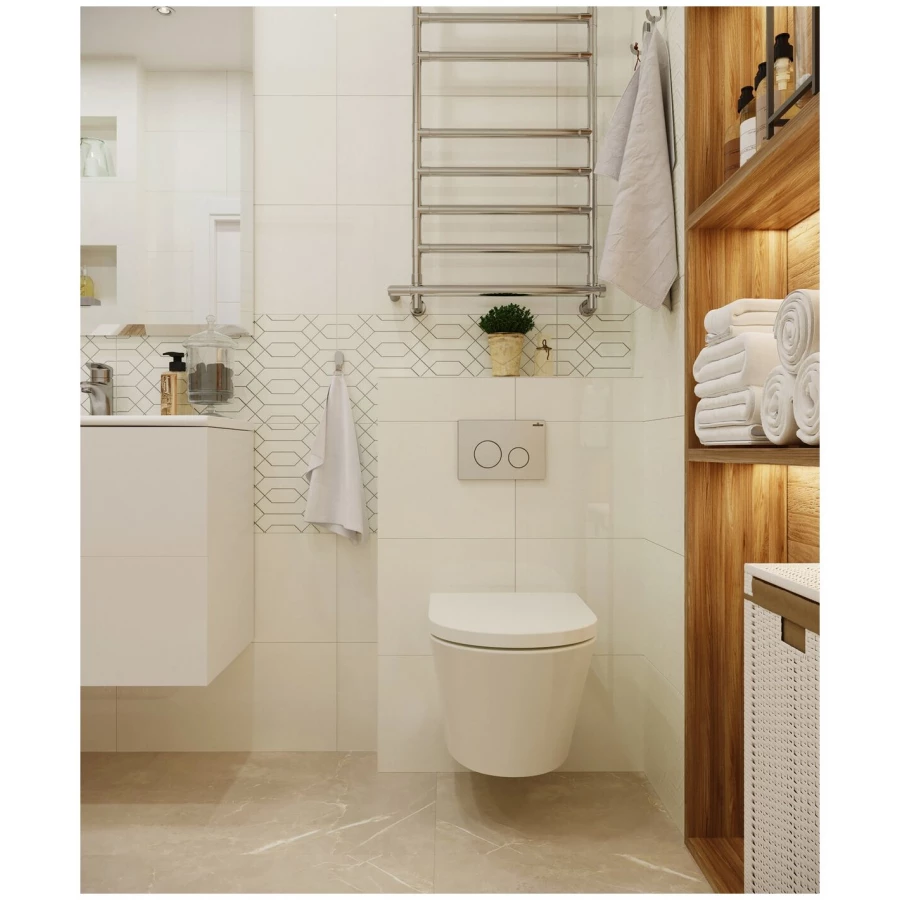 Унитаз Lavinia Boho Relfix Biore Compacto Rimless 77050175 (комплект 6 в 1)