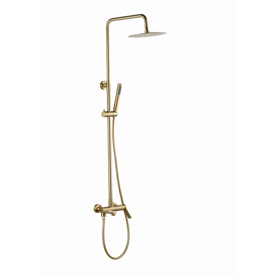 Душевая система Esko Shanghai Gold со смесителем ST1425SHAGold