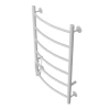 Полотенцесушитель электрический Azario Verona 6 секций тен слева белый AZ04758W 50x80 см