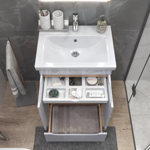 Тумба под раковину Vigo Grani 600-2-1 дуб золотой 284 дуб золотой