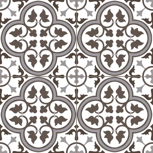 Керамогранит Prissmacer Hampton Grey Pre. бело-серый 45x45 см