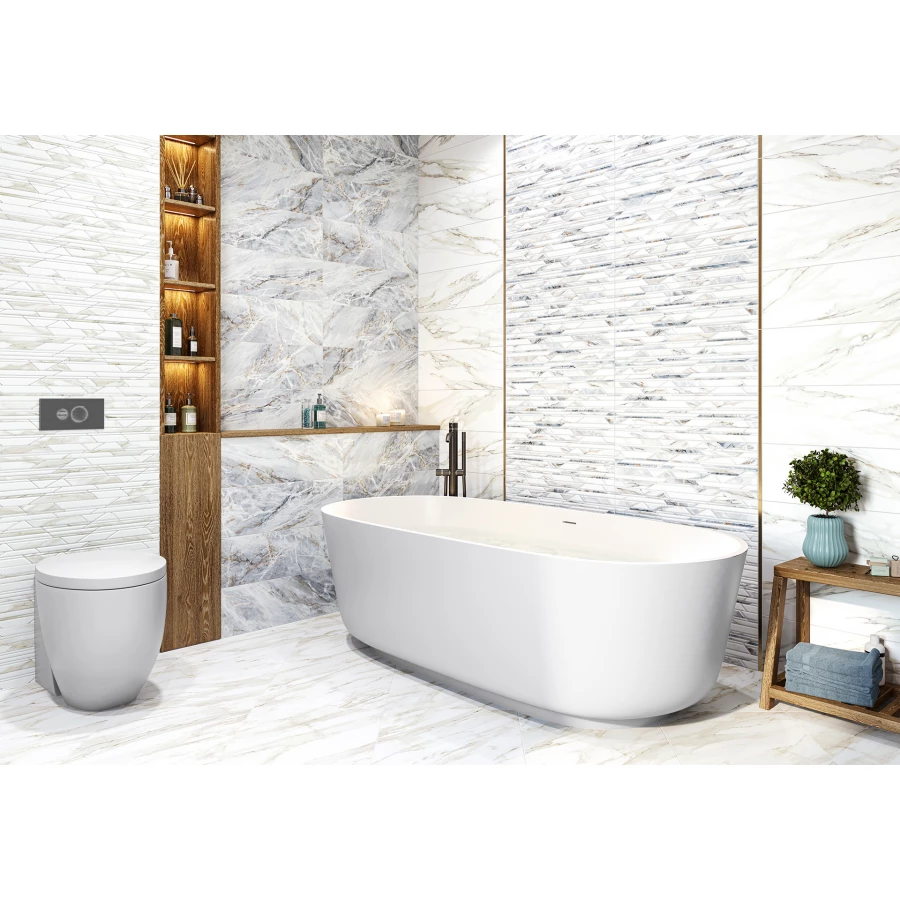 Плитка облицовочная рельефная ALMA Ceramica Nativa TWA11NAT014 60х20 см