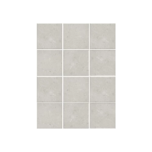 Плитка настенная Kerama Marazzi Матрикс серый светлый полотно из12 частей 9,8х9,8 1316H 39,2х29,4 см