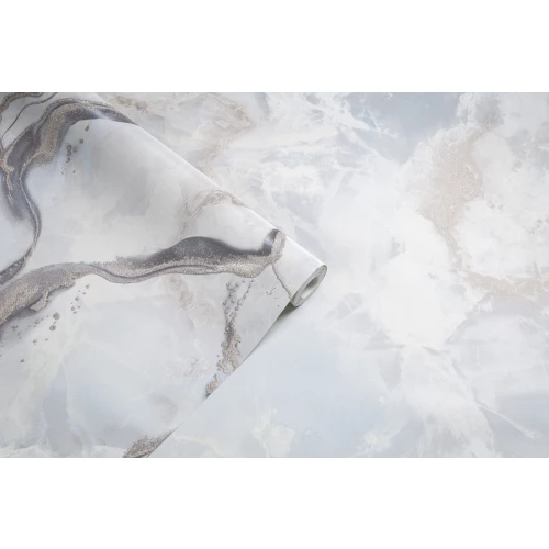 Обои флизелиновые Palitra Home Arta голубые HC72462-26 1,06х10,05 м