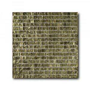 Стеклянная мозаика Art&Natura Murano Specchio 29 15x15 глянцевая зеленая MS29-15x15 30x30 см