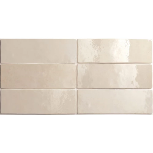 Плитка керамическая Equipe Артисан Очре / Artisan Ochre глянцевая бежевая 24465 20х6,5 см