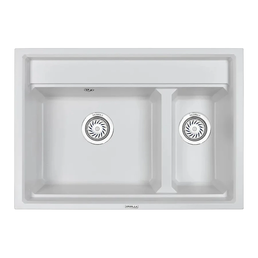 Кухонная мойка Granula Kitchen Space 7302, АРКТИК 73х51 см