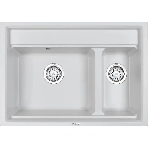 Кухонная мойка Granula Kitchen Space 7302, АРКТИК 73х51 см
