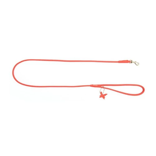 Поводок Collar Glamour круглый ширина 6 мм, длина 122 см красный 