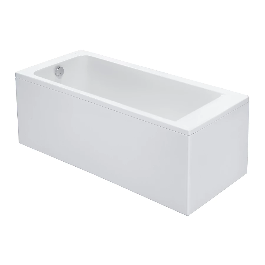 Акриловая ванна прямоугольная Roca Easy белый ZRU9307624 170х80 см