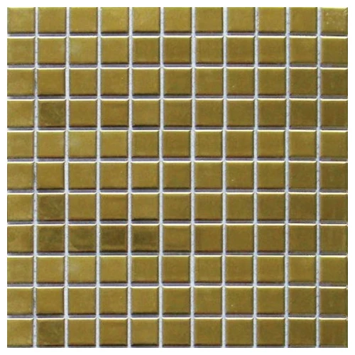 Мозаика Starmosaic Керамическая мозаика глянцевая золотистая CIO915JY 30,2х30,2 см