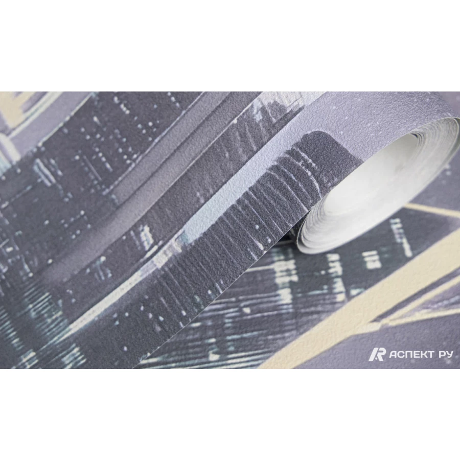 Обои флизелиновые Аспект Сингапур серые 70618-46 1,06х10,05 м