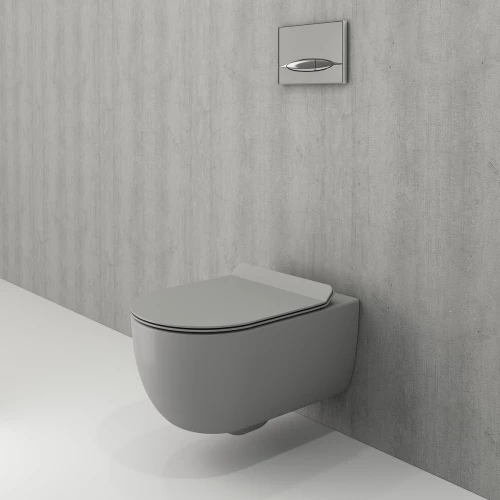 Унитаз подвесной Bocchi V-Tondo серый матовый 1416-006-0129