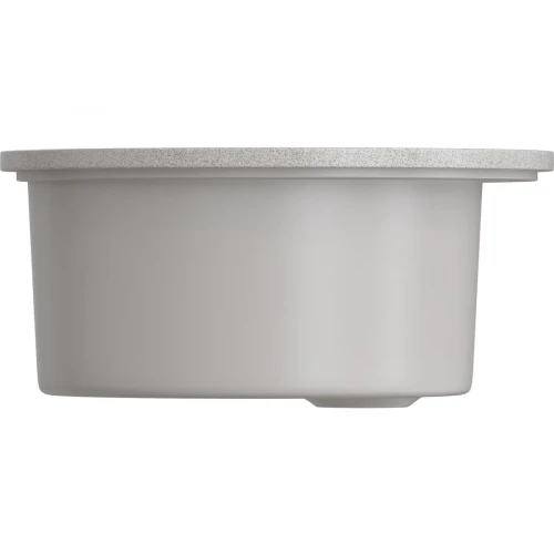 Мойкa MixLine ML-GMS01 стандарт круглая светло-серый 551084 475мм