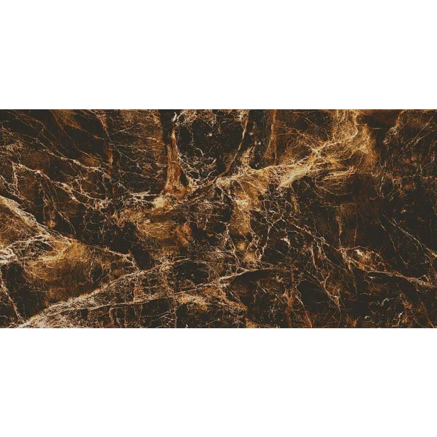 Керамогранит Gravita Salvador High Glossy коричневый 120х60 см