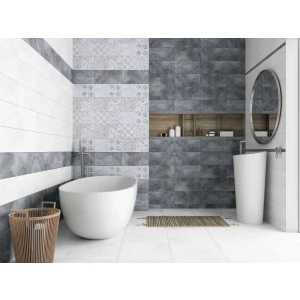 Плитка настенная Lasselsberger Ceramics Кампанилья серый 1039-0245 40х20 см