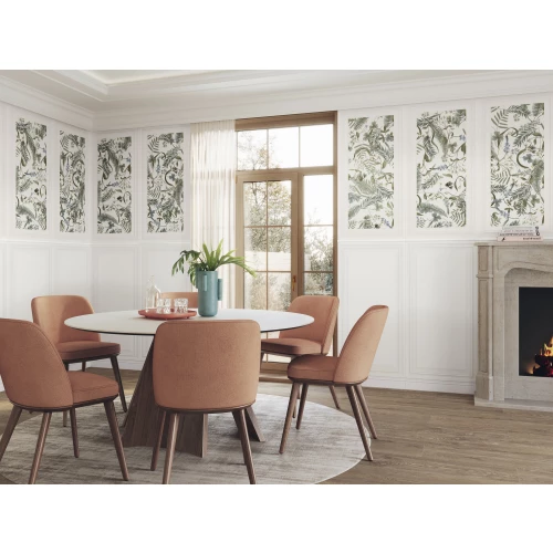 Бордюр настенный Ape Ceramica Bellagio Zocalo Bianco матовый белый A042003 60х10 см