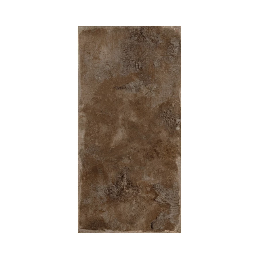 Керамогранит Ariostea Ultra Metal Metal Brown Zinc Prelucidato Soft 6 мм матовый коричневый UMT6S310500 300х100 см