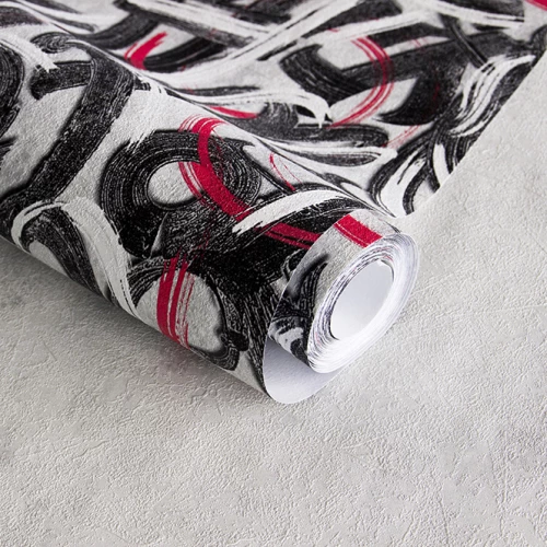 Обои флизелиновые VOG Collection A Каллиграфия черные 90123-45 1,06х10,05 м