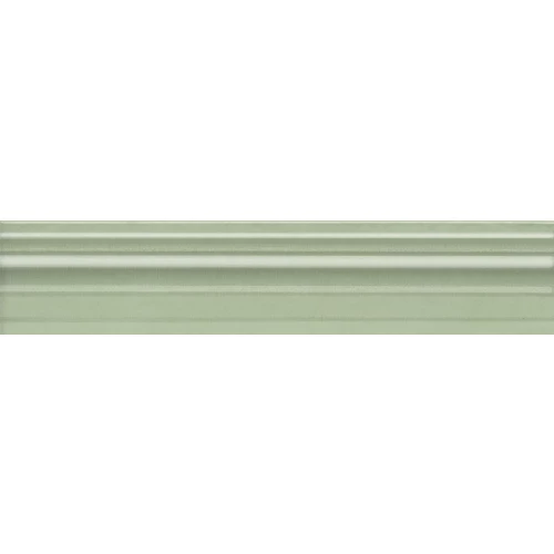 Бордюр Kerama Marazzi Левада Багет глянцевый зеленый светлый 25х5,5 см