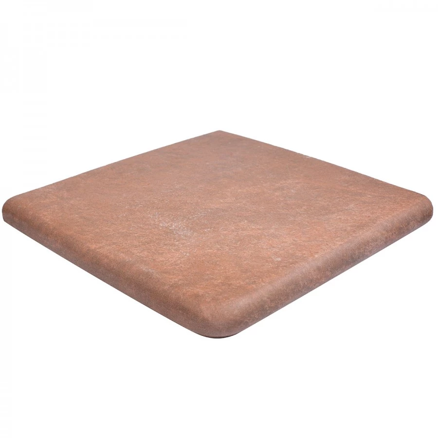 Ступень угловая Exagres Boston Cartabon red 33х33 см