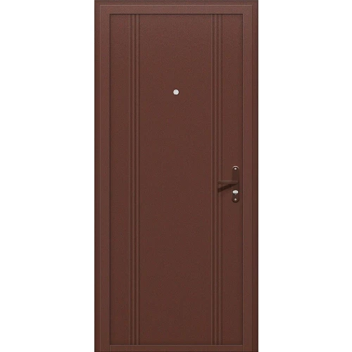 Входная дверь Bravo Door Out 101 205x88 Антик Медь/Антик Медь правое открывание