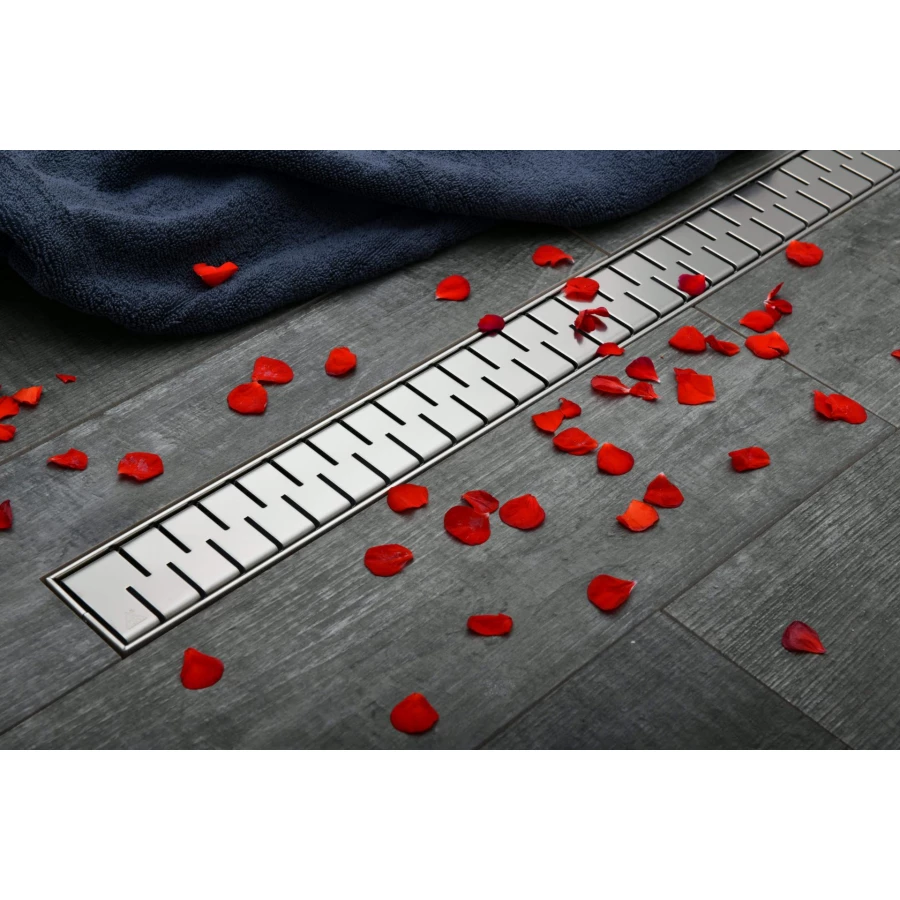 Душевой лоток Creto Snake с решеткой хром CRE-450 SN 45 см