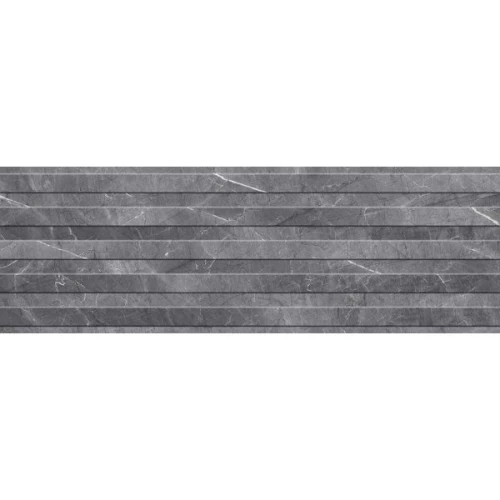 Настенная плитка Керамин Канон 1Д серый 90х30 см