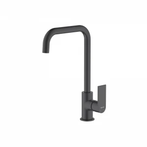 Смеситель для кухни Aquatek Лира матовый черный AQ1480MB