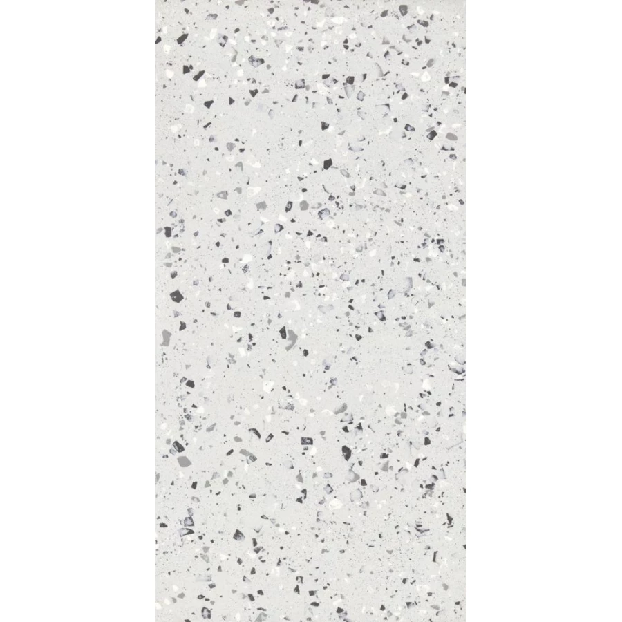 Керамогранит Eurotile Ceramica Terrazzo Plus Silver матовый серый 7930138703920 120х60 см