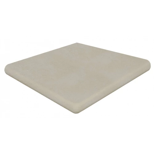 Клинкерная плитка Gres de Aragon Capri Esquina Redonda Hueso матовая бежевая 905097 33х33 см