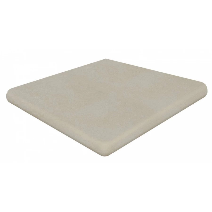 Клинкерная плитка Gres de Aragon Capri Esquina Redonda Hueso матовая бежевая 905097 33х33 см